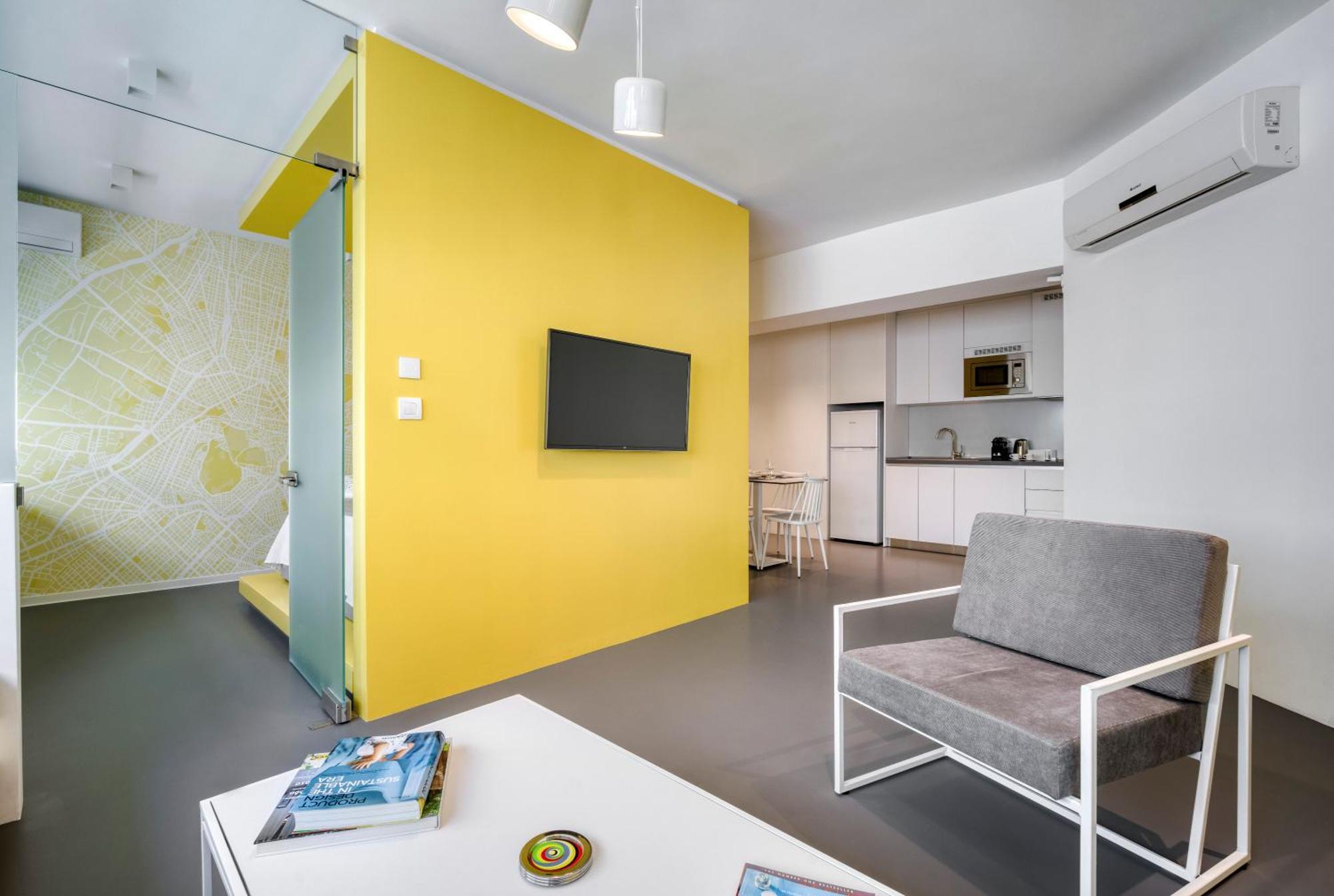 Athens Color Cube Atenas Quarto foto